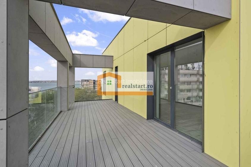 Vedere frontala la Mare, Prima linie, Penthouse tip Duplex, bloc Boutique - 33