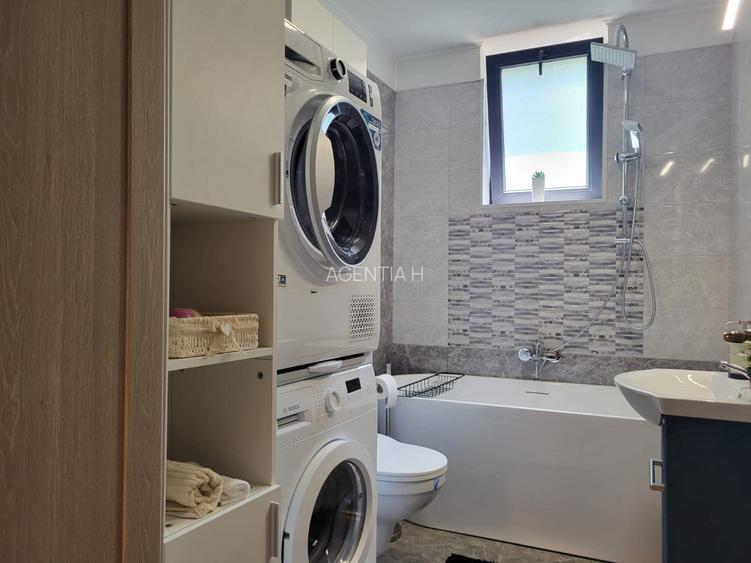 Casa str Sirenelor parter + subsol mobilata utilata modern curte comuna - 39