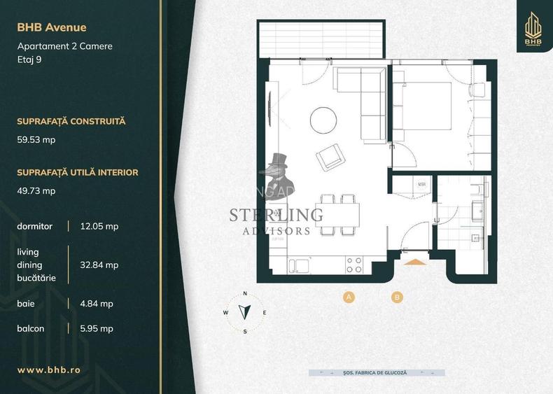 BHB Avenue - 2 camere premium cu facilitati multiple - 23