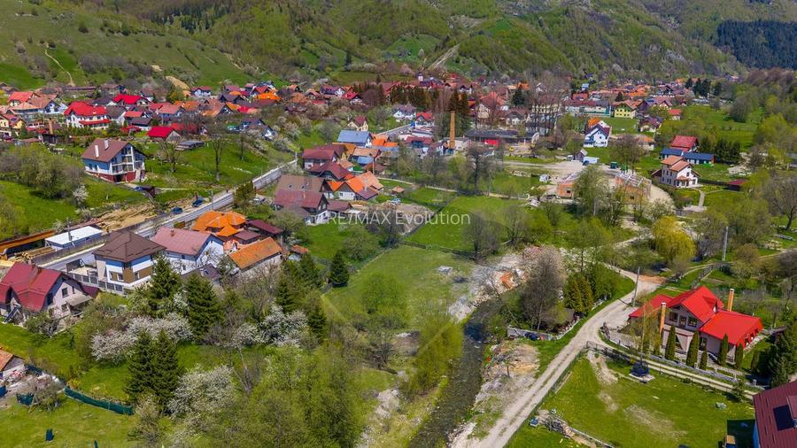 COMISION 0%| TEREN INTRAVILAN 1805 MP | PANORAMĂ MUNTE |MOIECIU DE JOS - 14