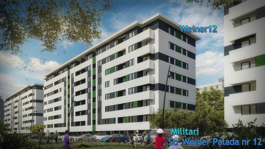 Apartament 2 camere Tip Studio Militari Mutare imediata Direct Dezvoltator