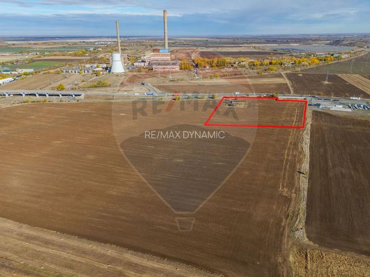 Teren intravilan 13.482 mp pe Centura Nord Arad, front 188 m - 6