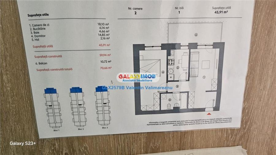 Apartament 2 Camere Ikea Pallady COD 235 comision 0 - 7