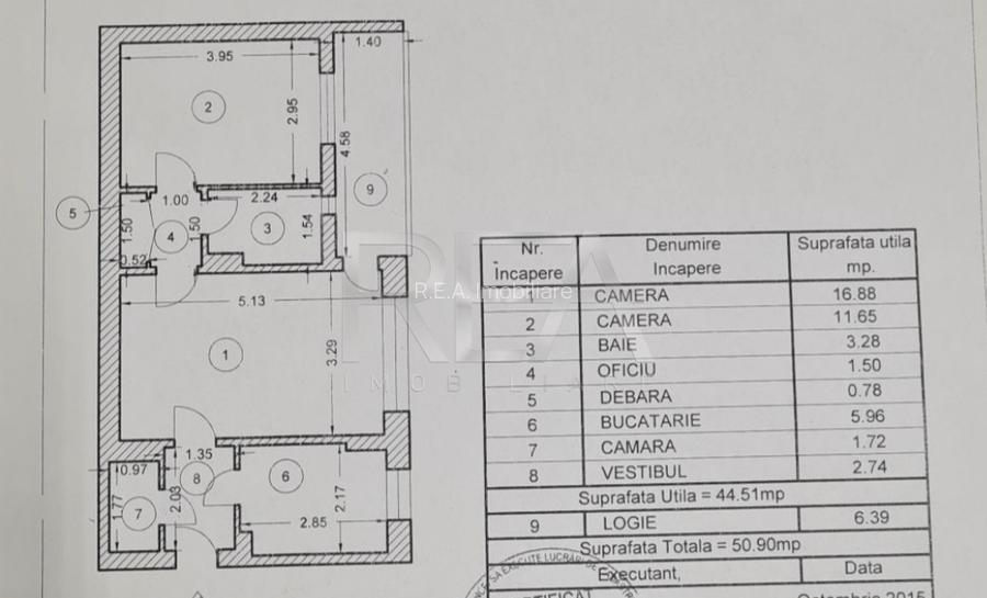 2 camere, P/9, anvelopat, 51mp -Drumul Taberei - 10