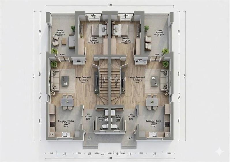 CALEA URSENI - DUPLEX - 4 CAMERE - 2 BAIE - DRESSING - FINISAJE LA ALEGERE - 2