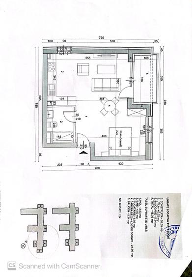Garsoniera/ studio in High Garden East- Bucur Obor - 1