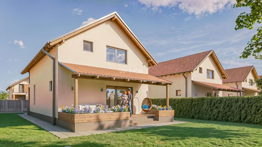 Case individuale în Sânpetru, cu teren 400 mp și toate utilitățile - 4