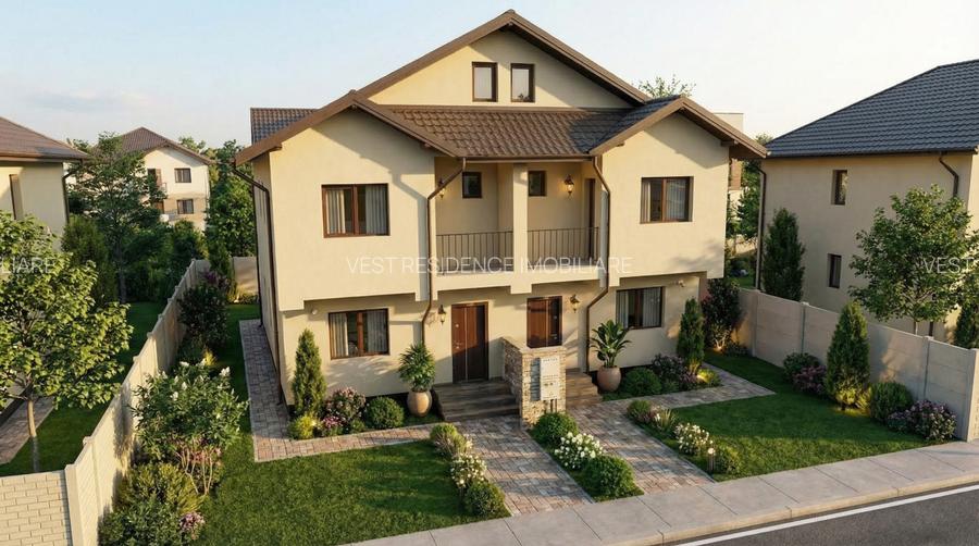 Case individuale unite, 4 camere, toate utilitatile, STB, Comision 0 - 13