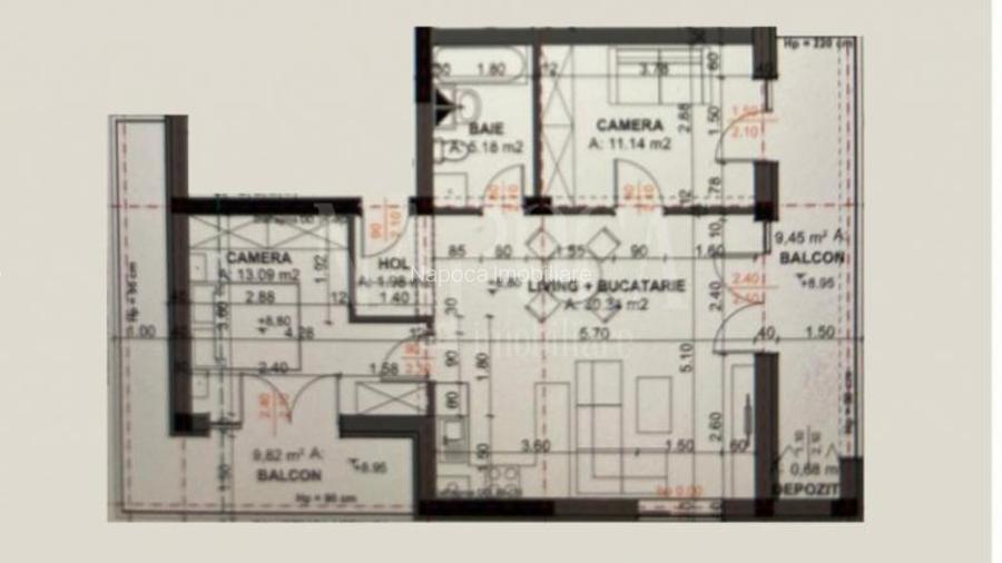 Apartament 3 camere de vanzare in Iris, Cluj Napoca - 5