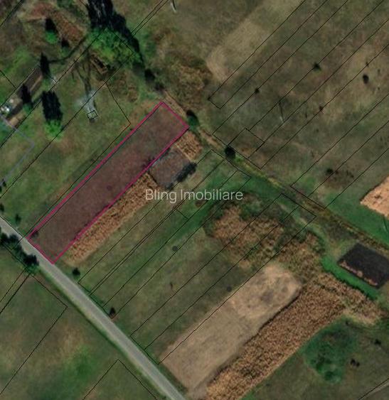 Teren de vanzare 2250mp front 22ml Baciu Salistea Veche  - 4