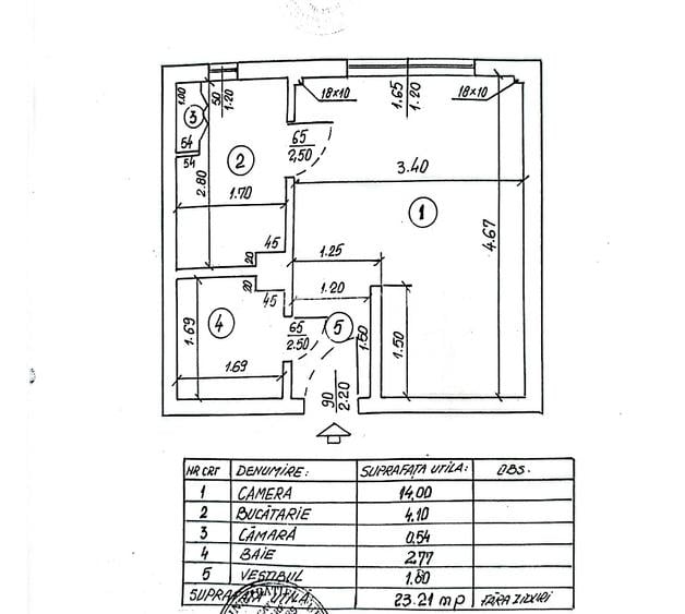 Vedere panoramică în Parcul Morarilor | Garsonieră de Vânzare | Conf 2 - 1