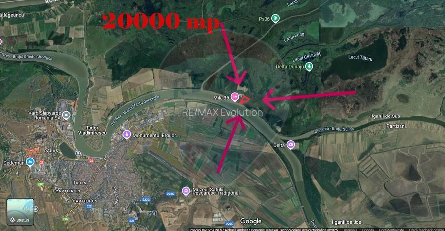 Teren 20,000mp Tulcea /  Delta Dunarii - 8