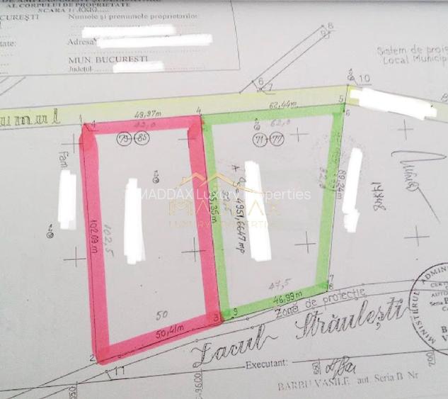 Teren Intravilan ***5000mp****deschidere la lac *47m* // Straulesti - 5