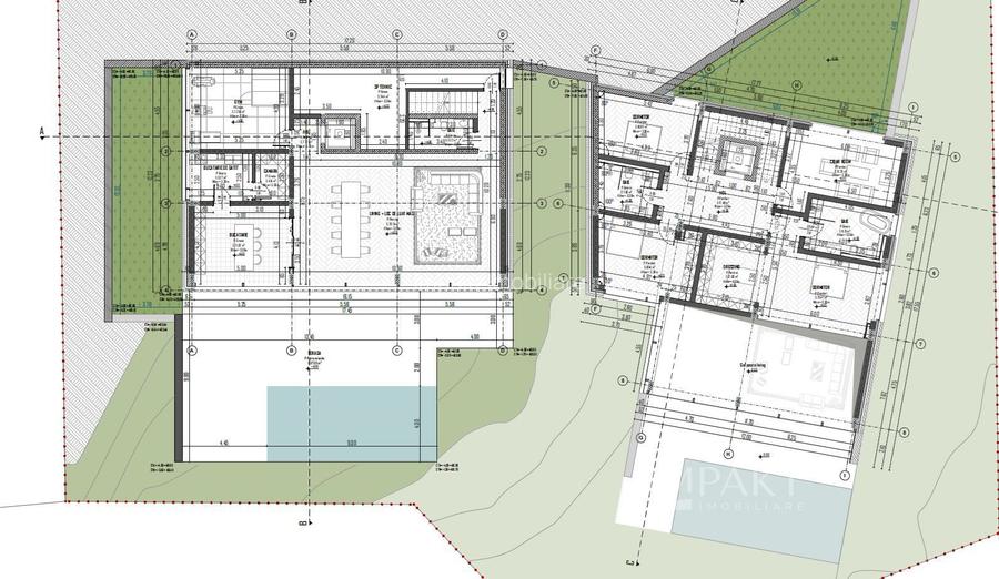 Teren 2000 m² cu AC pentru 2 vile individuale Buna Ziua~Proiect Unic - 3