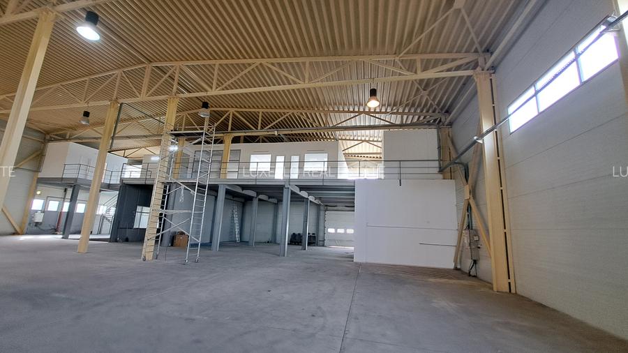 HALA DEPOZITARE CU ETAJ PARTIAL PENTRU BIROURI AMPLASAMENT: OTOPENI - 44