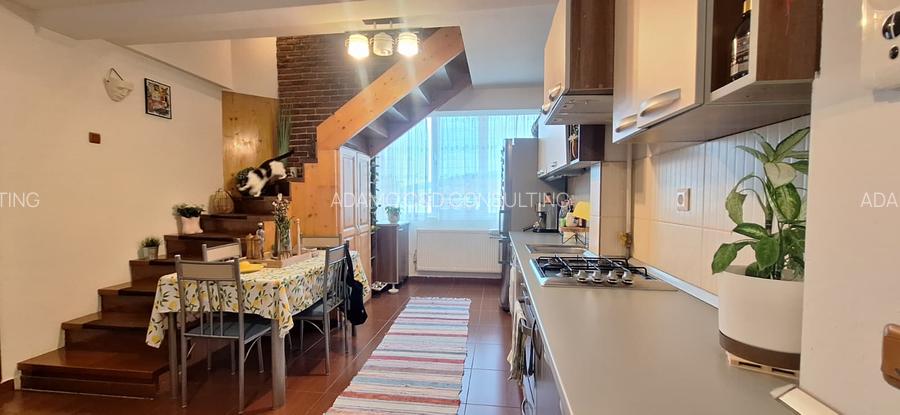 Apartament cu pod amenajat, complet mobilat, pe Strada Florilor - 2