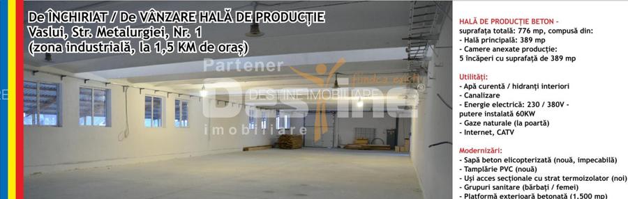 Hala productie, zona Industriala, Vaslui - 4