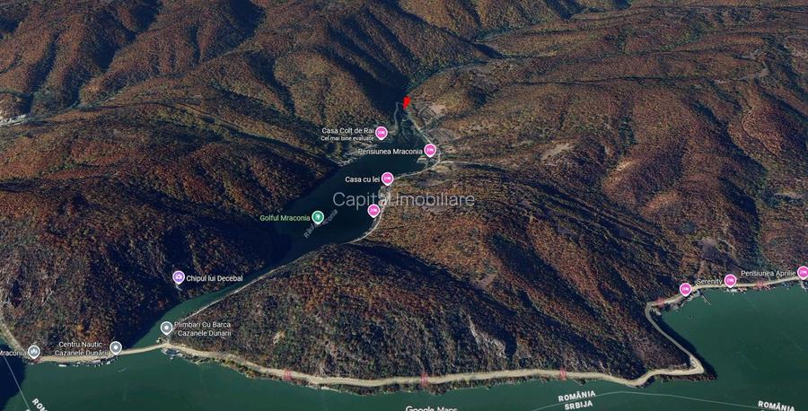 Casă P+1 golful Mraconia cu vedere la apă, 2 km de Chipul lui Decebal  - 9