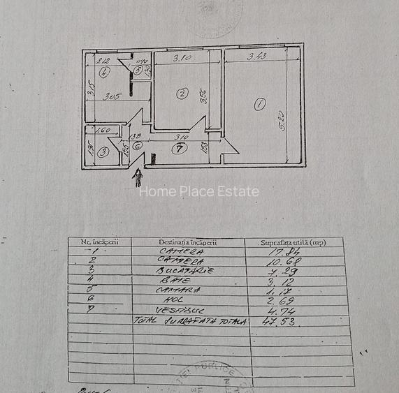 Titan Jean Steriadi 3/4 Decomandat 2 Camere Vanzare - 1