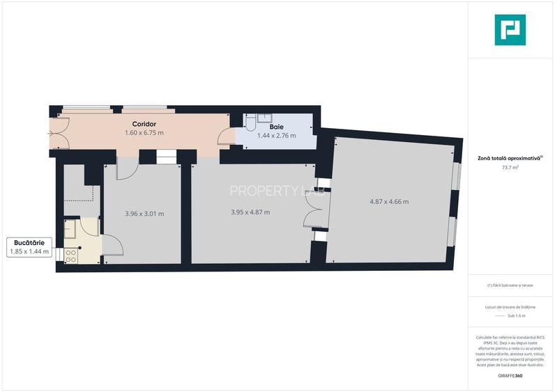 Casă 2 camere + anexe, teren 234 mp. - 10