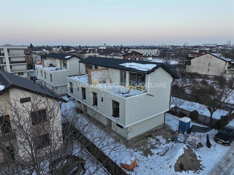 Popesti Leordeni-Duplex 5 camere - 4 bai-Terasa + Curte-250 MP - 2