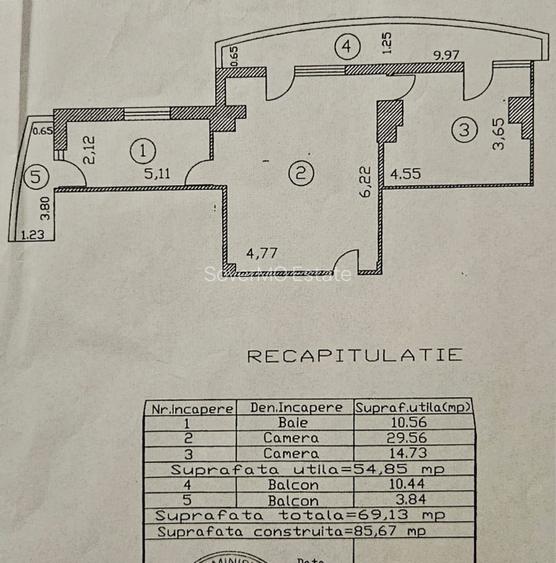 Apartament 2 camere, vedere panoramică Delta Văcărești - 11