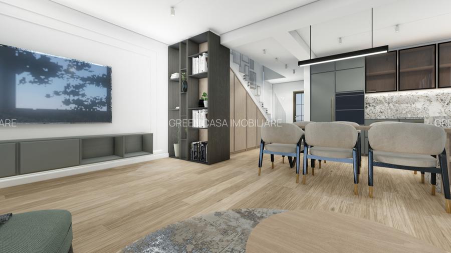 Duplex de vânzare, 120mp utili, 550mp teren pe unitate - 7