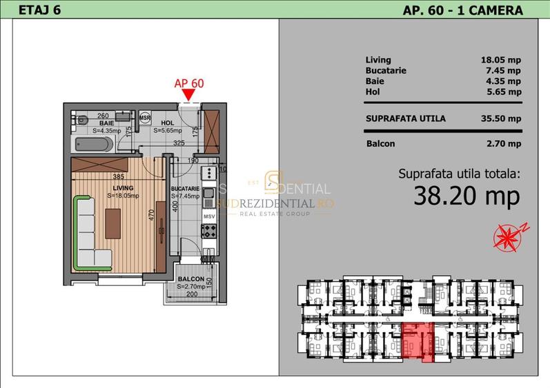 Apartament modern cu 2 camere in zona parcului Tudor Arghezi, Sect 4 - 6