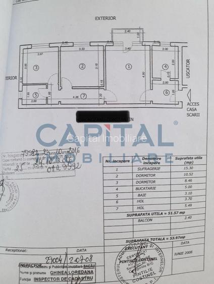 Apartament 3 camere semidecomandat, zona Cascada - 13