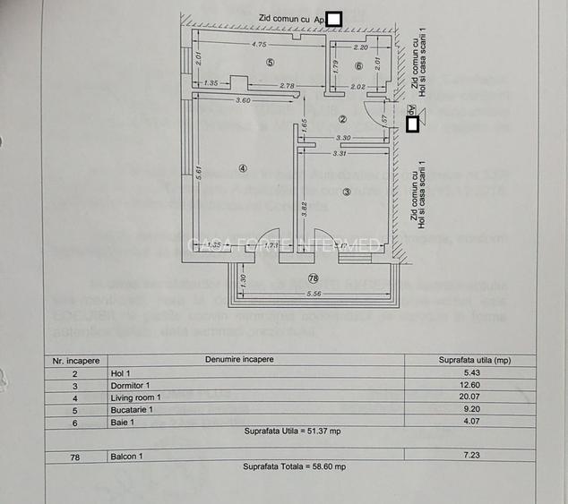 Apartament 2 camere Tomis Plus 131000 euro - 7