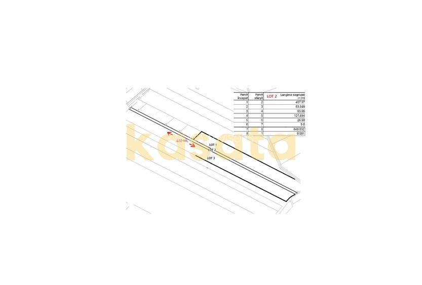 TEREN DE VÂNZARE – STRADA MILANO, BUFTEA, APROAPE DE A0 - 5