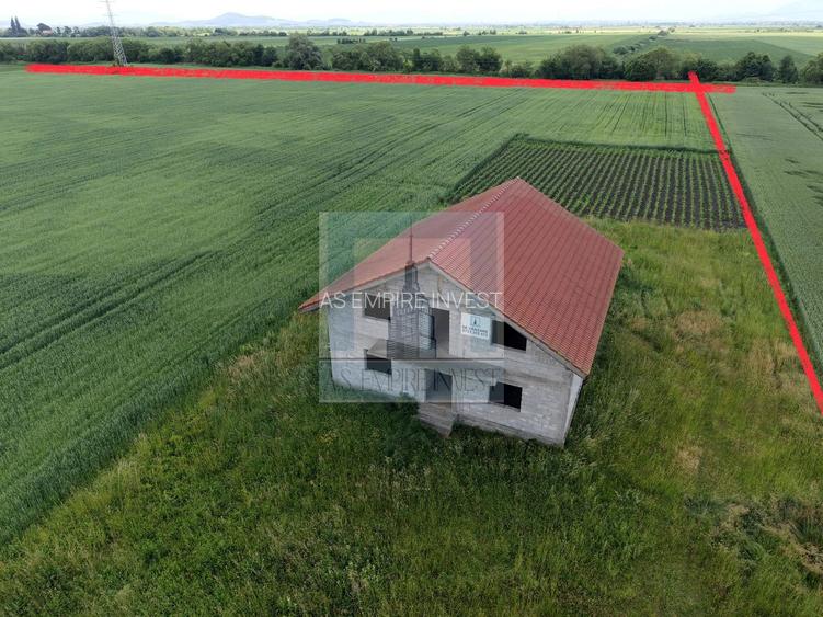 Teren intravilan 50000 mp, cu PUZ, Aprobat - zona Halchiu/Codlea - 2