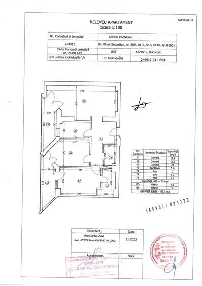 Apartament 3 camere / Vulcan Residence / 13 Septembrie / Bloc finalizat! - 1