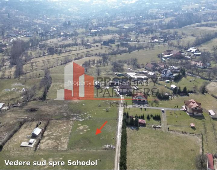 Teren intravilan 1.495 mp | Bran- Tohanul Nou | Vedere Bucegi | Deschidere 45 m - 3