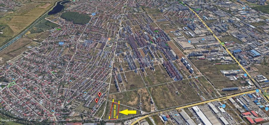 Chiajna teren 17500mp pt. blocuri(P+14), Comision 0% - 6