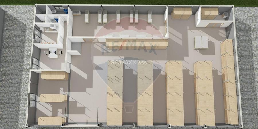 2 Hale industriale noi | 539 mp fiecare |  Moara Vlasiei - 2