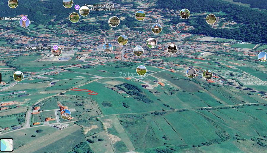 Teren intravilan de vânzare, 1065 mp, în Sovata - 6