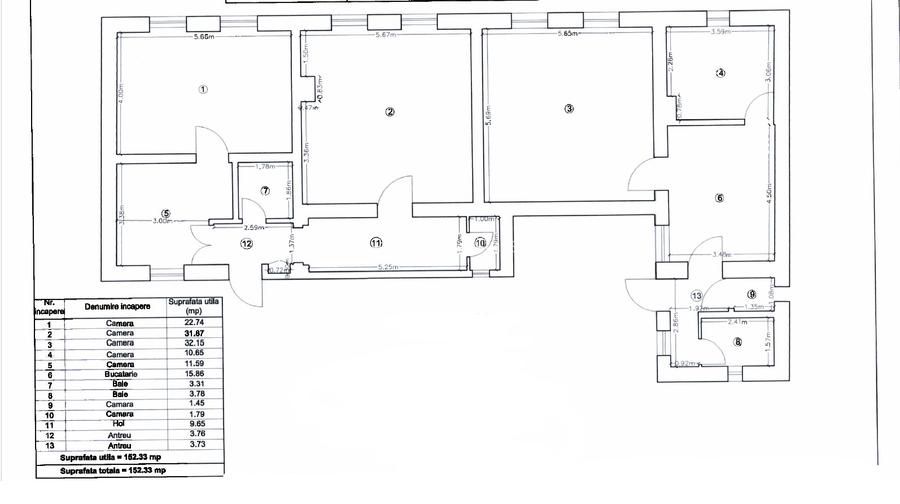 Spațiu pentru birouri/after school, 152 mp, 34 parcări, zona Regionala CFR - 2