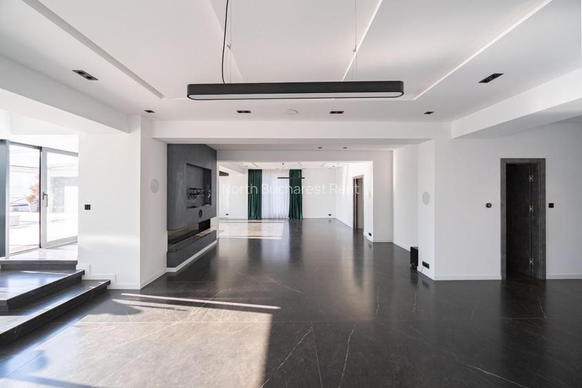 Penthouse unic ded inchiriat in Floreasca cu vedere la Lacul Tei - 8