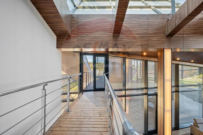 Vilă Futuristă: Eleganță & Inovație la limita pădurii, piscină, 4500mp - 44