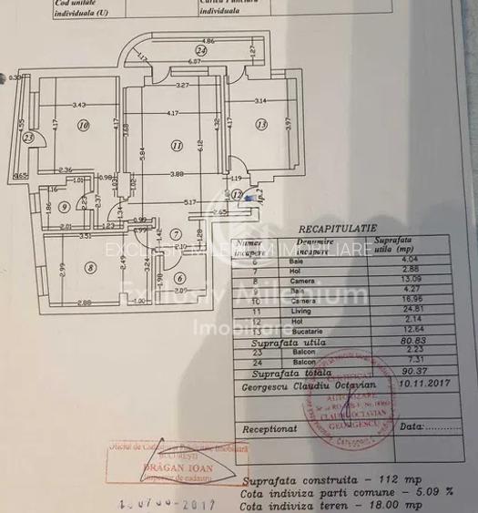 Piata Victoriei Birouri 3 camere -Titulescu BLOC NOU - 5