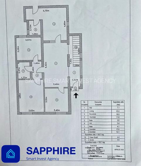 Vilă de vânzare Bragadiru, teren 727 mp, casa 190 mp utili - 24