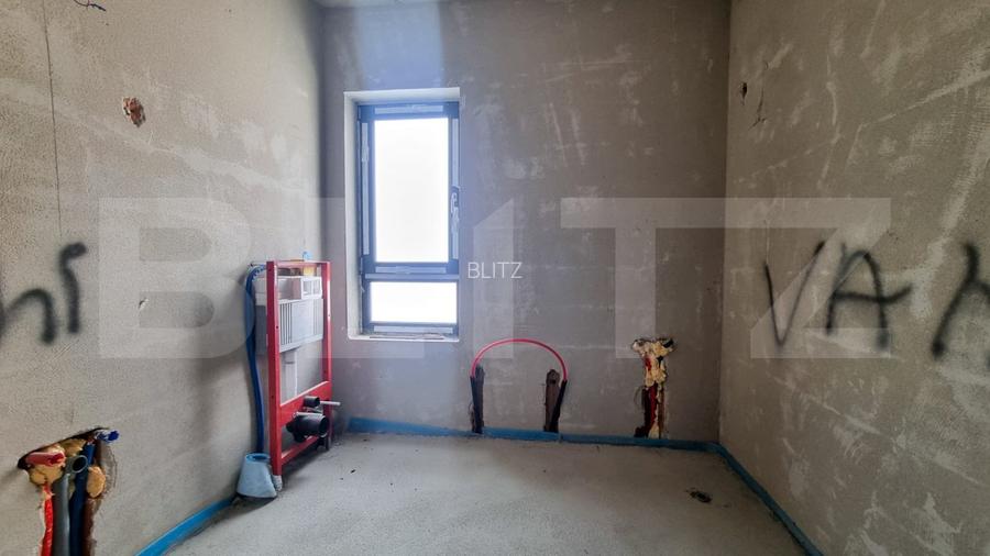 Duplex cu CF, 153mp, 250mp curte, semifinisat, zona Voronet - 10