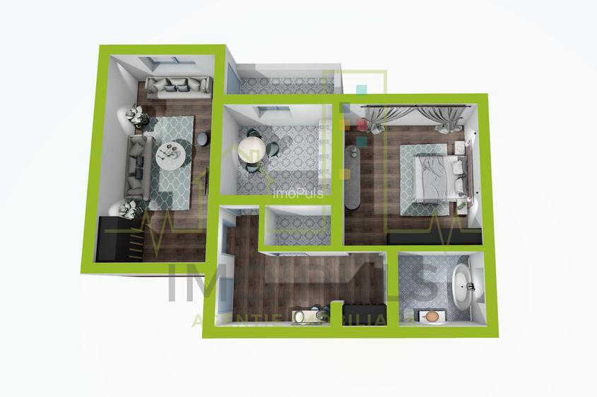 Decomandat. Acoperis. Mobilat si utilat. Plavat II. - 1