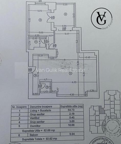 Apartament 2 camere - 2 bai - terasa spatioasa - 8