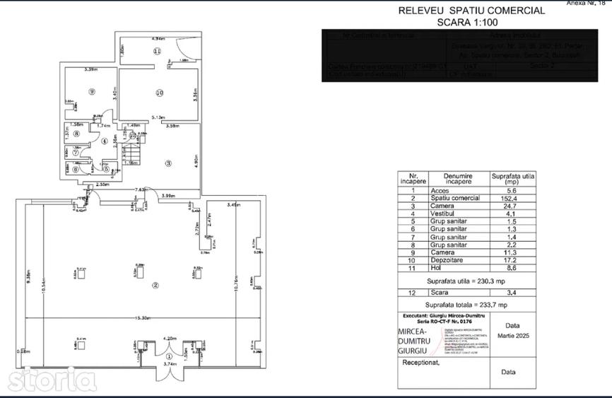 Spațiu comercial de închiriat, 233 mp, Pantelimon - 3
