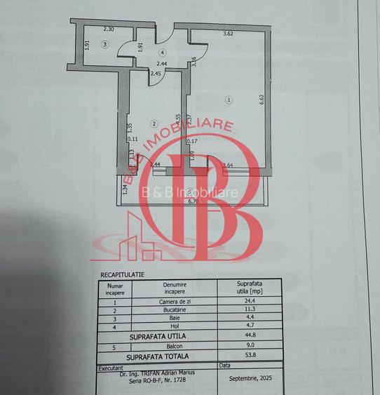 Garsoniera decomandata | Bloc Nou 2025 | Zona Th. Pallady - 1