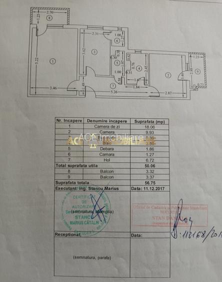 2 Camere de vanzare | Aviatiei | Metrou | Bloc reabilitat | Balcon |  - 10