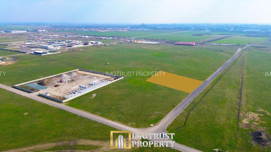 Teren pentru hale industriale Arad – 5.000 mp | PUZ aprobat | - 2
