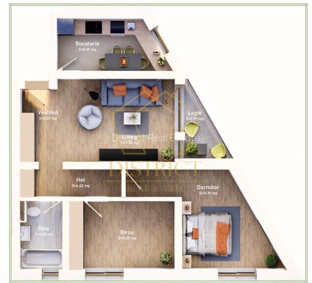 Comision 0% | Apartament decomandat 3 camere | Mehala - 11